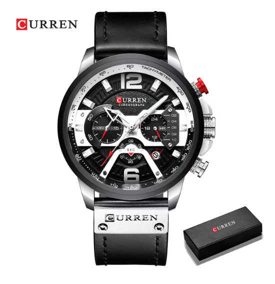 CURREN Luxury Chronograph Wristwatch