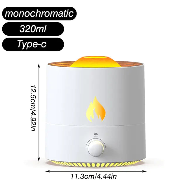 Volcanic Flame Air Humidifier Aromatherapy