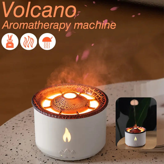 Volcanic Flame Air Humidifier Aromatherapy