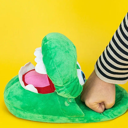 Cartoon Crocodile Cotton Slippers