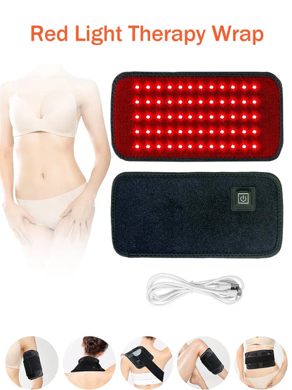 60 LEDs Red＆Infrared Light Therapy Belt