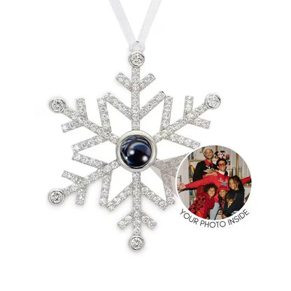 Enchanting Snowflake Projection Ornament