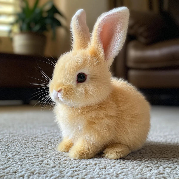 Plush Lifelike Bunny Companion