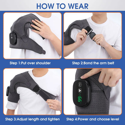 ThermaWrap Pro: Heated Shoulder Massager