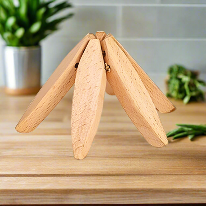 EcoFriendly Walnut Tree Trivet Set