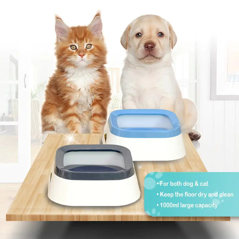 Splash-Free Pet Water Bowl