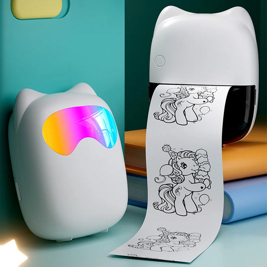 Kitty Ears Mini Sticker Printer