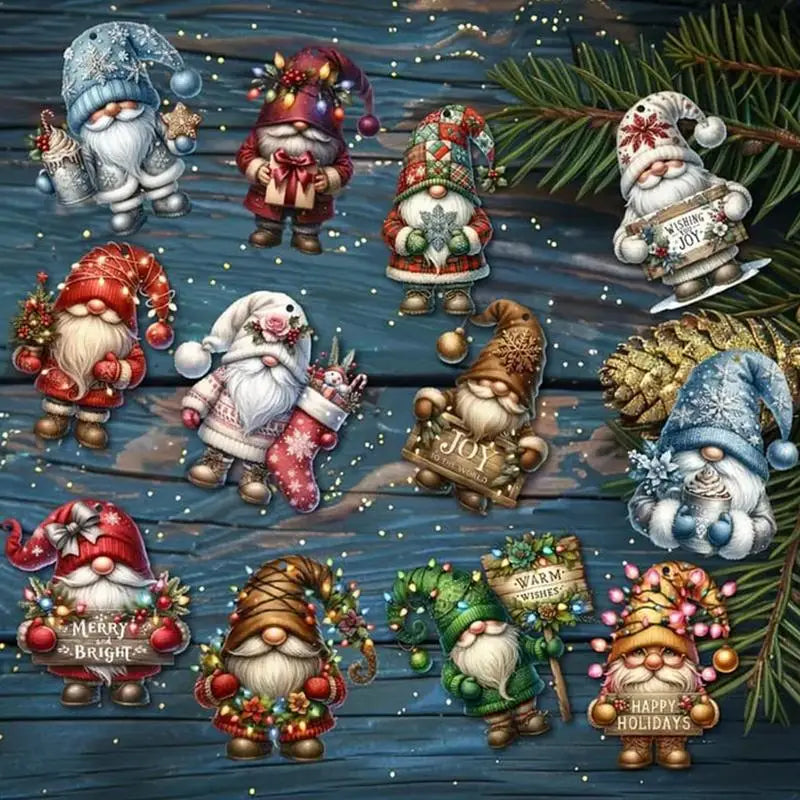 Charming Gnome Ornaments