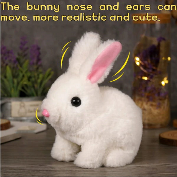 Lifelike Wiggle Bunny Toy
