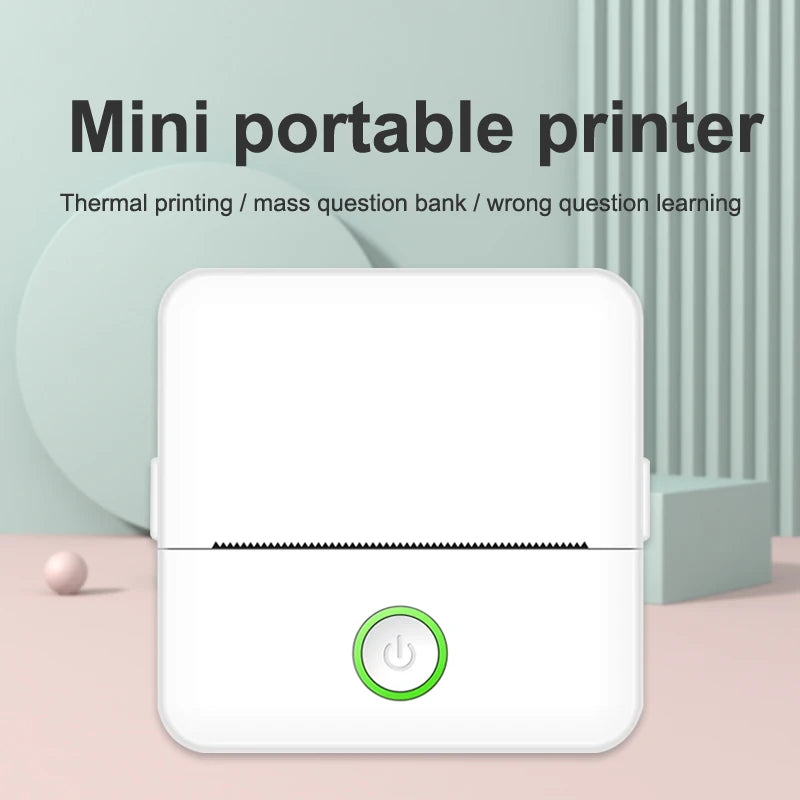 Mini HD Inkless Pocket Printer