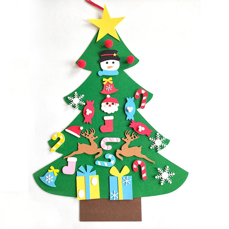 Adorable Felt Christmas Tree Kit