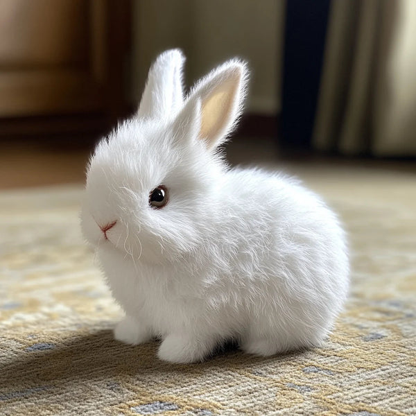 Plush Lifelike Bunny Companion