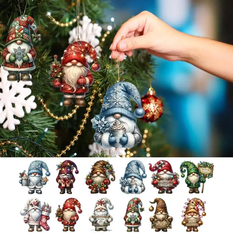 Charming Gnome Ornaments