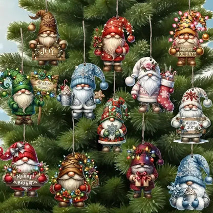 Charming Gnome Ornaments