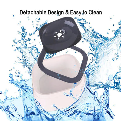 Splash-Free Pet Water Bowl